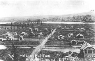 Photo of the Millar Addition in 1921.
