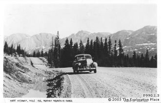Hart Highway with the Northern Rockies in the background. 